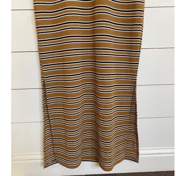 Zara Retro Stripe Relaxed‎ Midi Dress - S - Picture 11 of 15